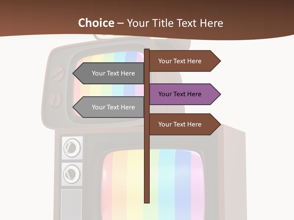 Domestic Button Vintage PowerPoint Template