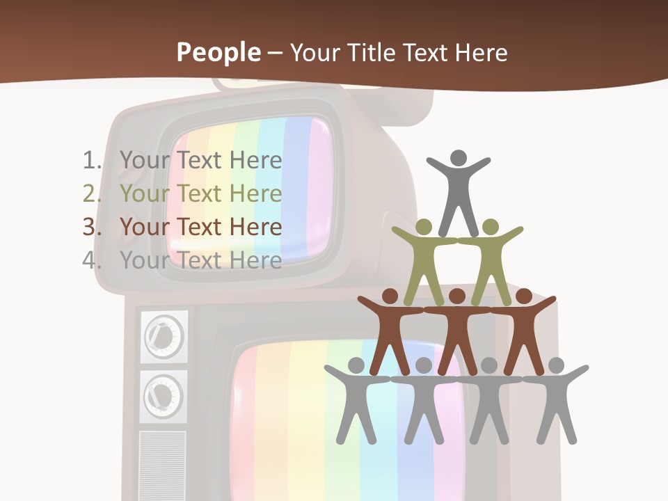 Domestic Button Vintage PowerPoint Template