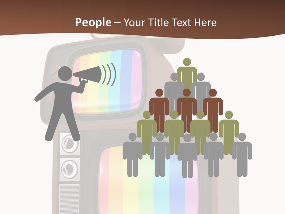 Domestic Button Vintage PowerPoint Template