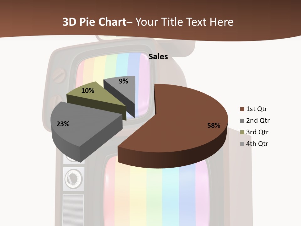 Domestic Button Vintage PowerPoint Template