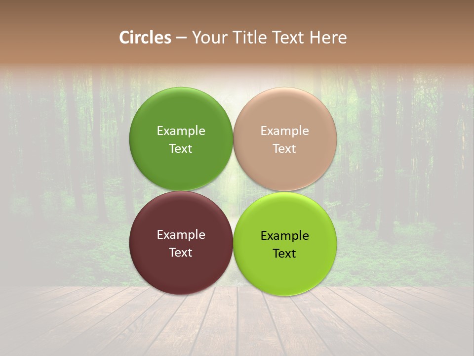 Frame Floor Light PowerPoint Template