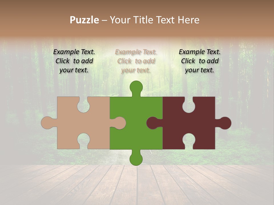 Frame Floor Light PowerPoint Template