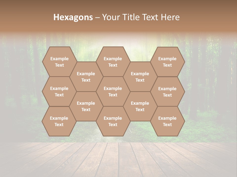 Frame Floor Light PowerPoint Template