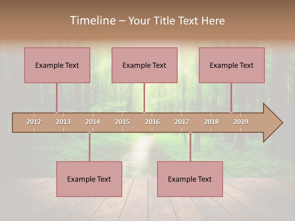 Frame Floor Light PowerPoint Template