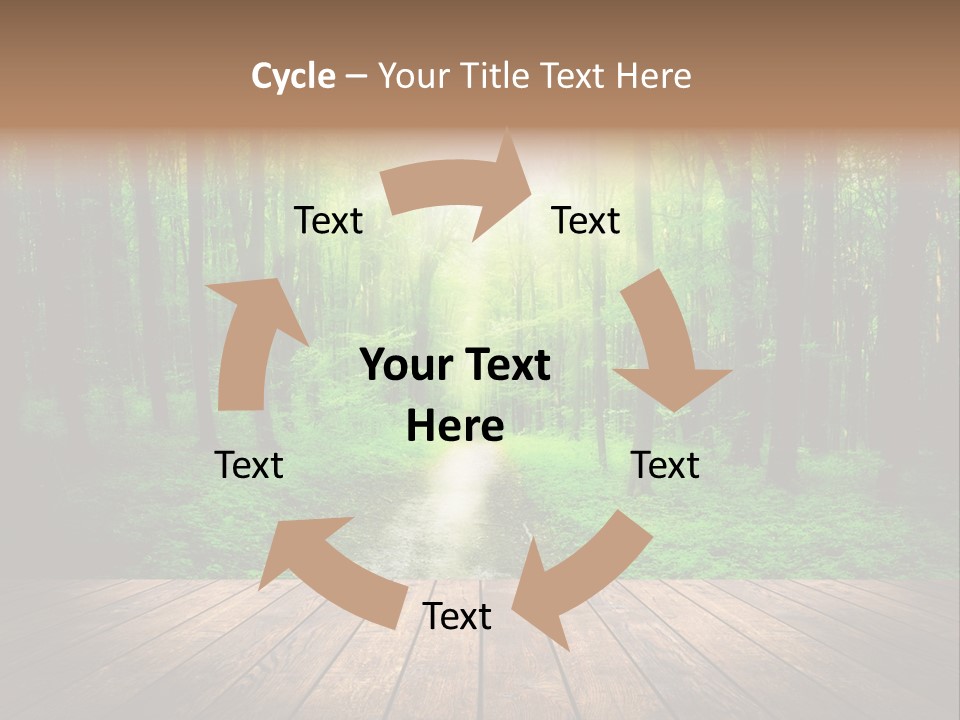 Frame Floor Light PowerPoint Template