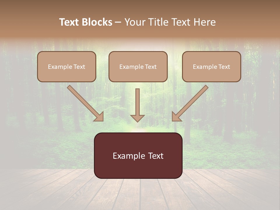 Frame Floor Light PowerPoint Template