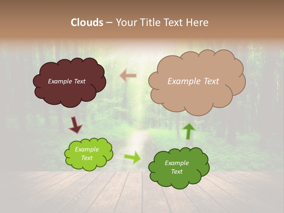 Frame Floor Light PowerPoint Template