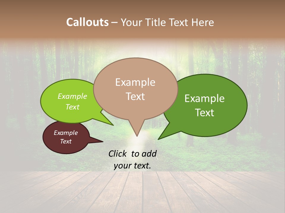 Frame Floor Light PowerPoint Template