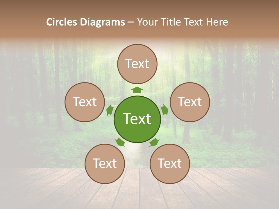 Frame Floor Light PowerPoint Template