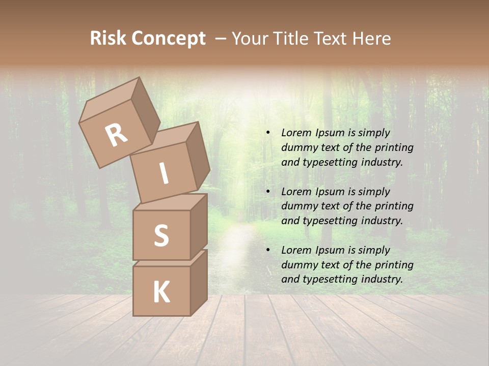 Frame Floor Light PowerPoint Template