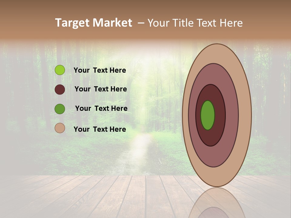 Frame Floor Light PowerPoint Template