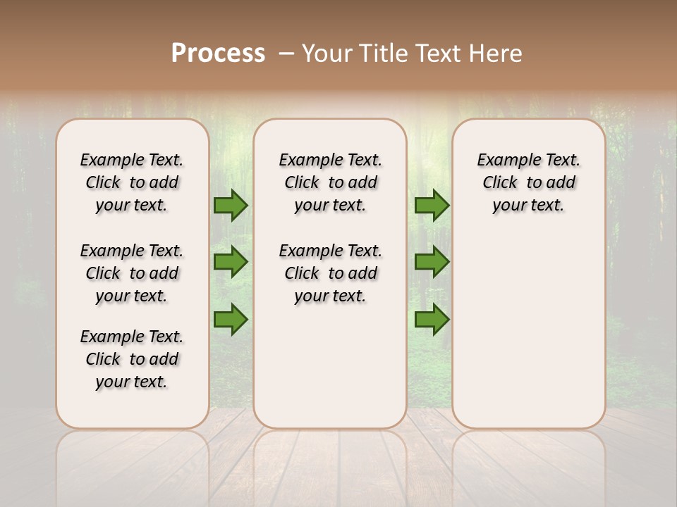 Frame Floor Light PowerPoint Template