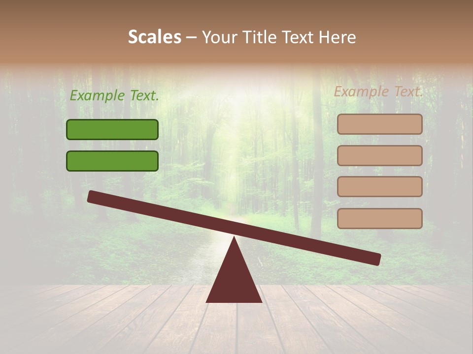 Frame Floor Light PowerPoint Template
