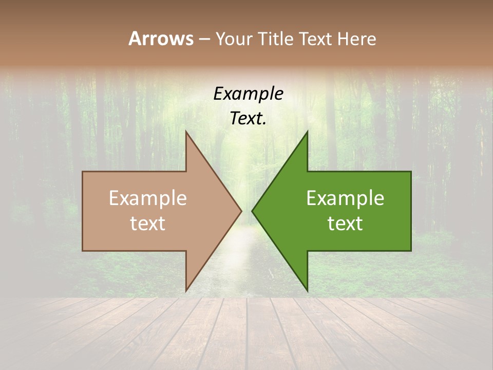 Frame Floor Light PowerPoint Template