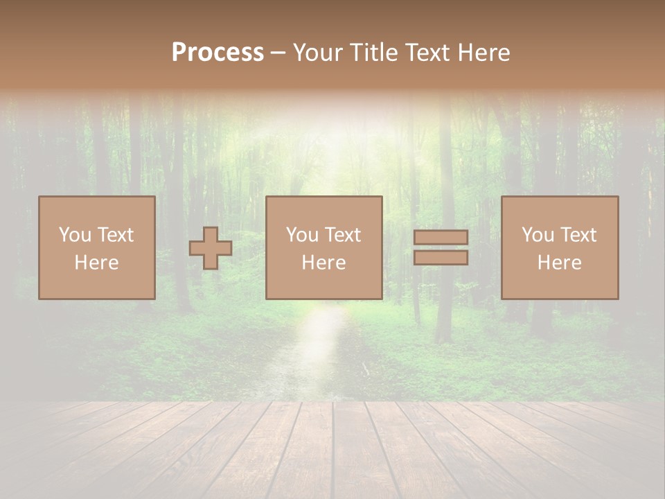 Frame Floor Light PowerPoint Template