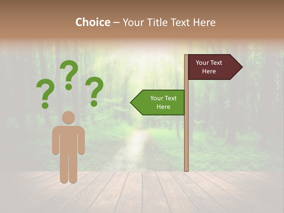 Frame Floor Light PowerPoint Template