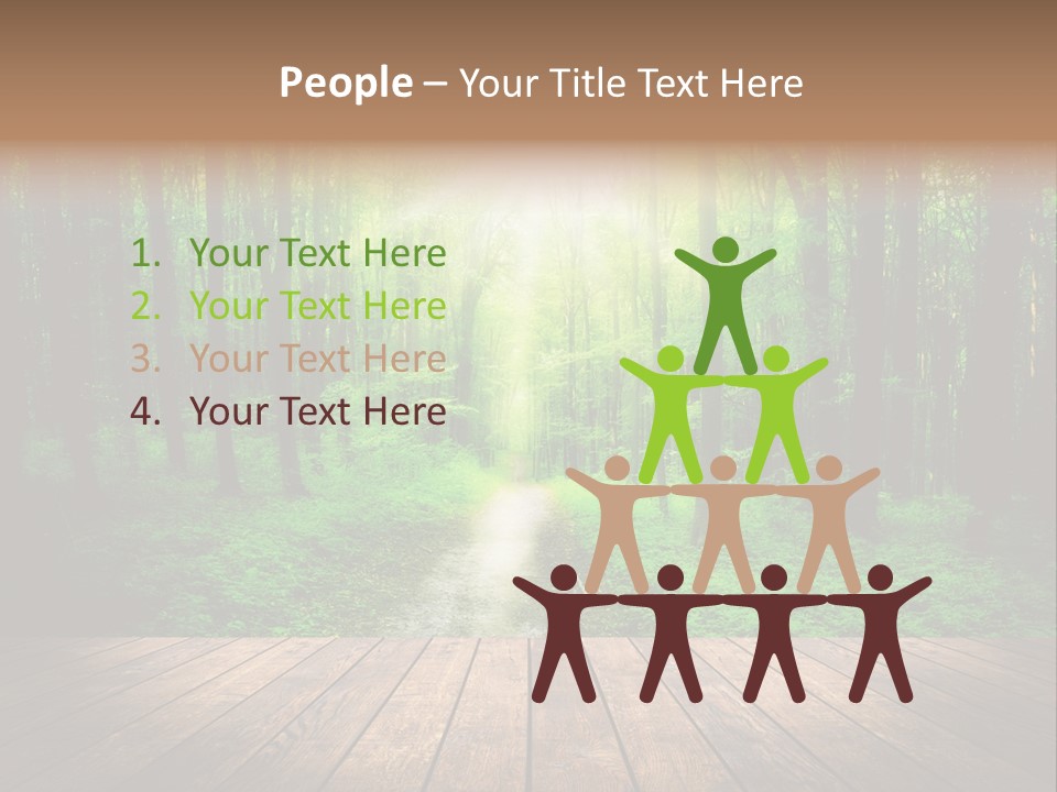 Frame Floor Light PowerPoint Template