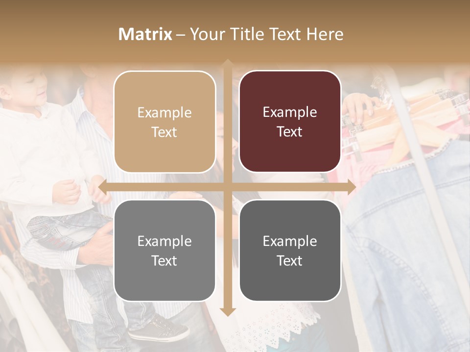 Smile Female Buyers PowerPoint Template