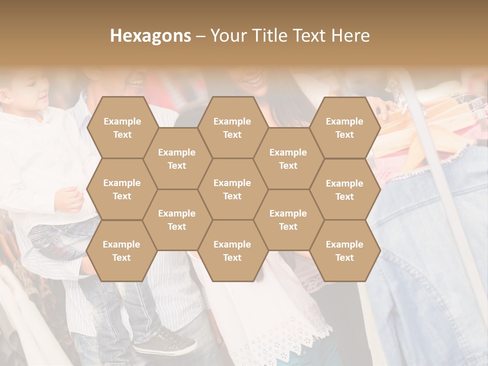 Smile Female Buyers PowerPoint Template