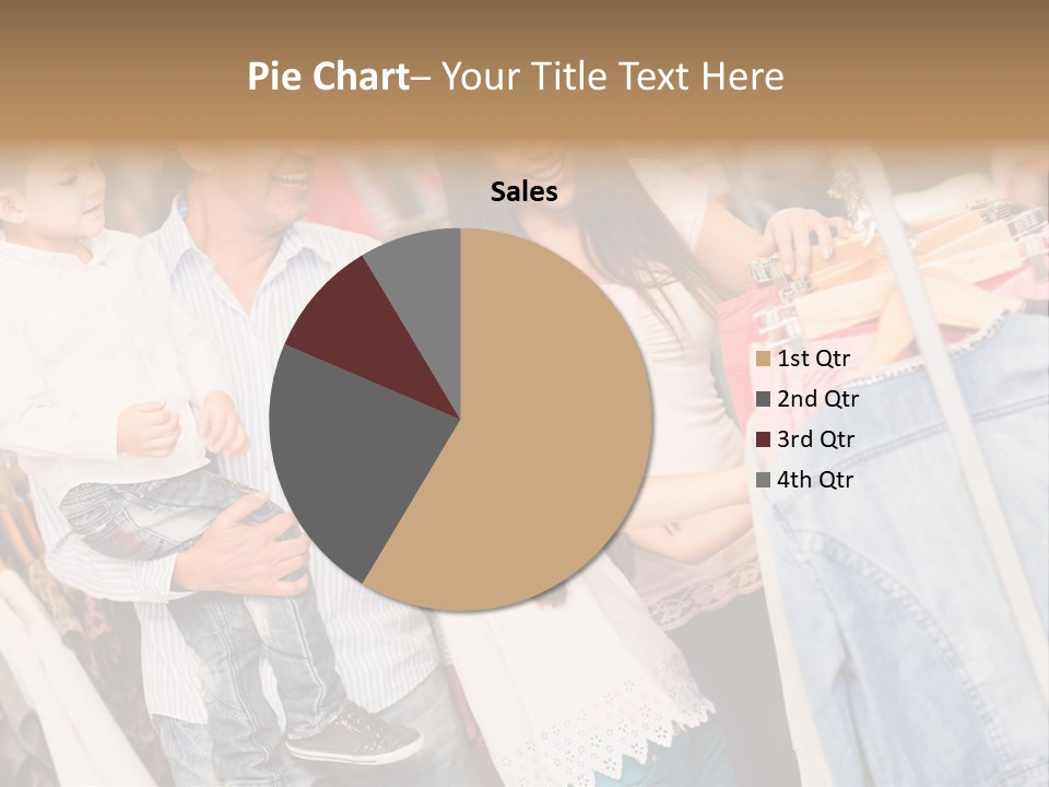 Smile Female Buyers PowerPoint Template