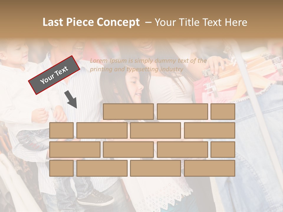 Smile Female Buyers PowerPoint Template