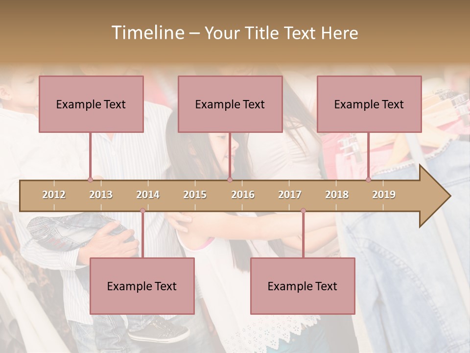 Smile Female Buyers PowerPoint Template