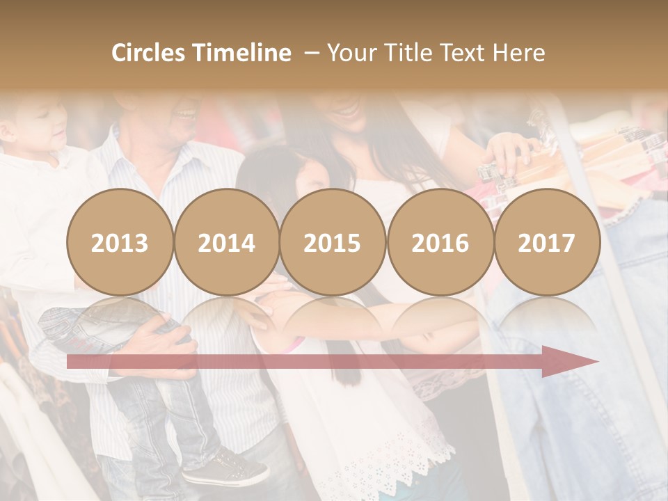 Smile Female Buyers PowerPoint Template