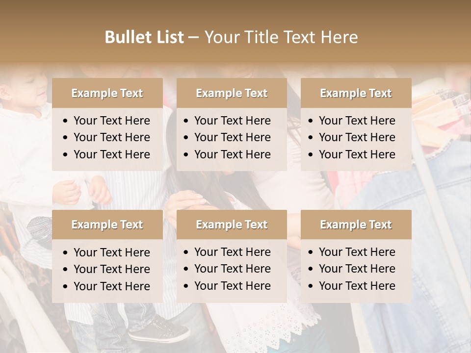 Smile Female Buyers PowerPoint Template