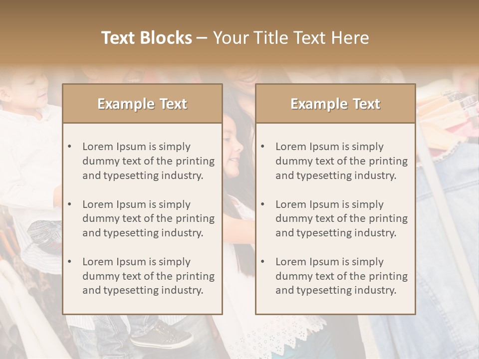 Smile Female Buyers PowerPoint Template