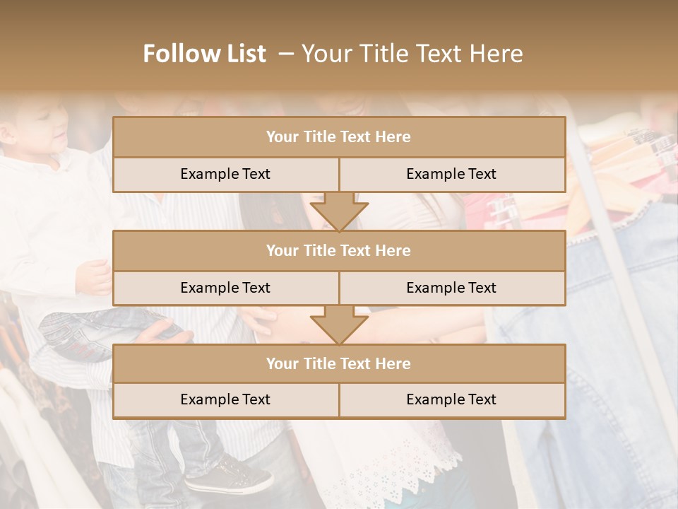 Smile Female Buyers PowerPoint Template
