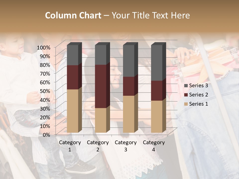 Smile Female Buyers PowerPoint Template