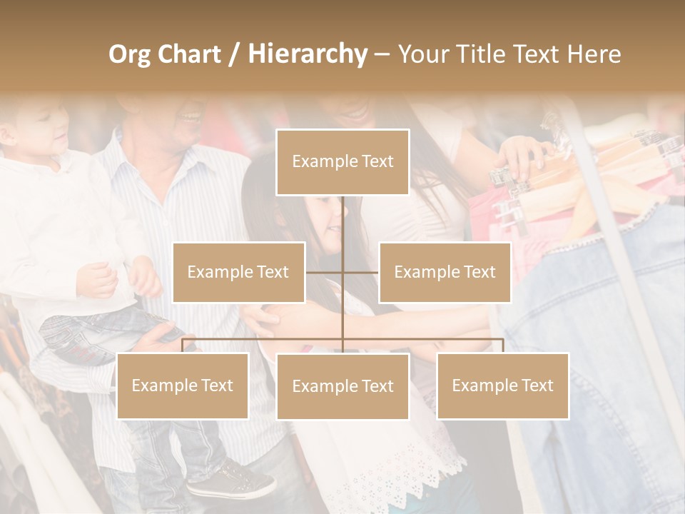 Smile Female Buyers PowerPoint Template