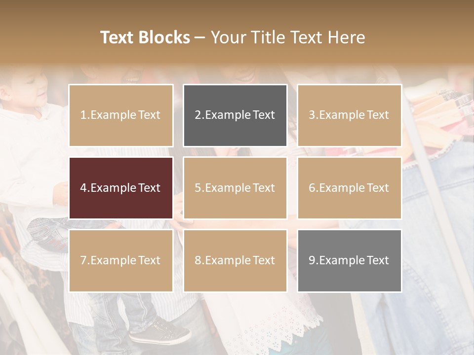 Smile Female Buyers PowerPoint Template