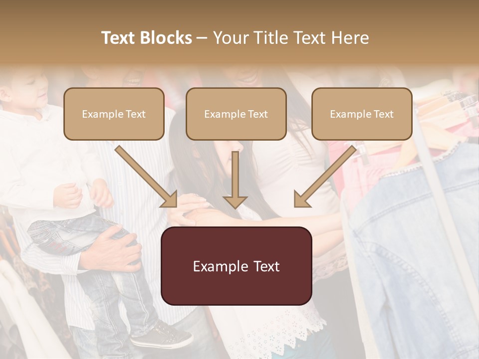 Smile Female Buyers PowerPoint Template