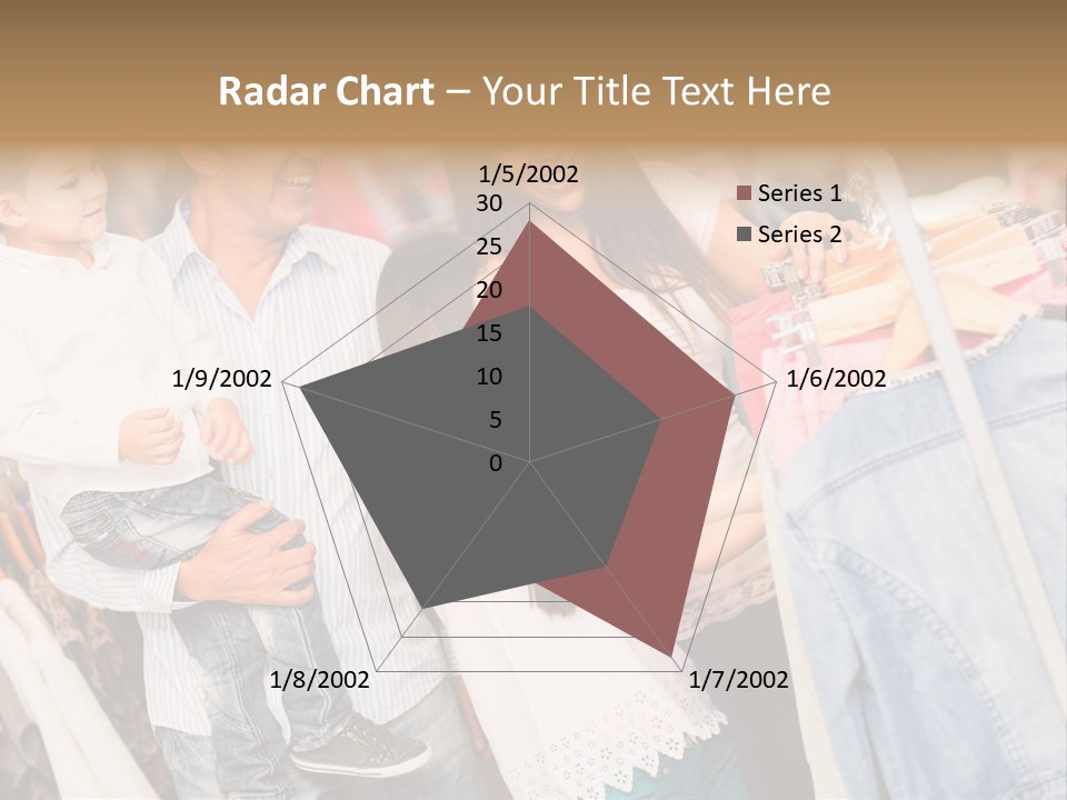 Smile Female Buyers PowerPoint Template