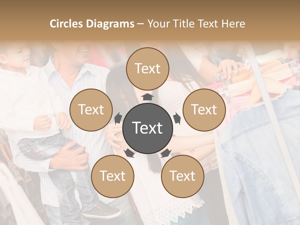 Smile Female Buyers PowerPoint Template