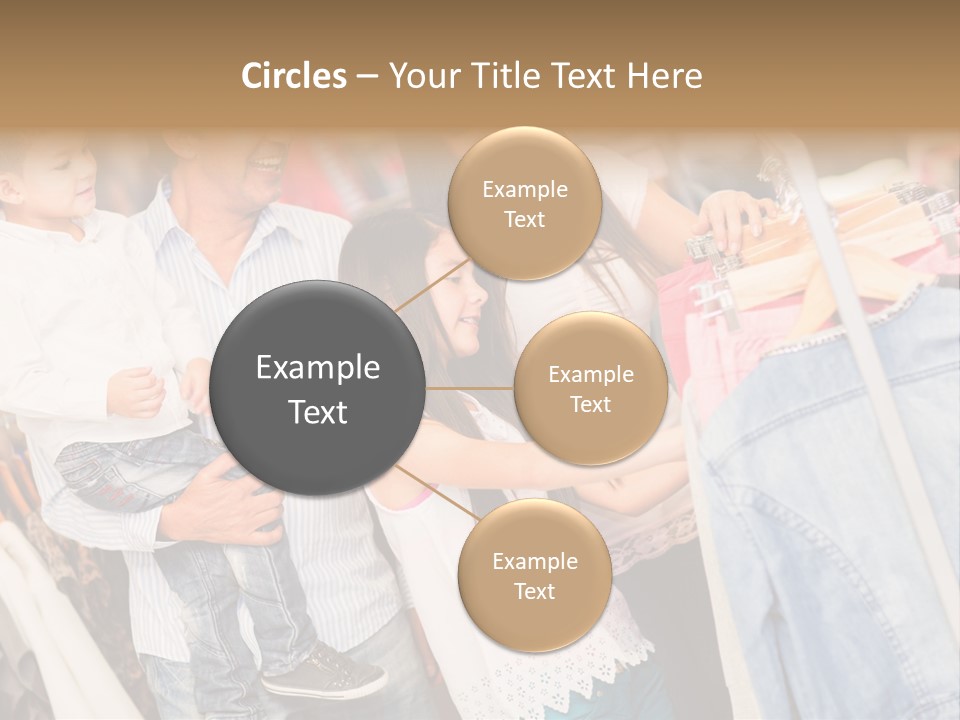 Smile Female Buyers PowerPoint Template