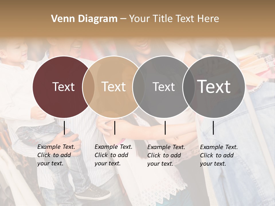 Smile Female Buyers PowerPoint Template