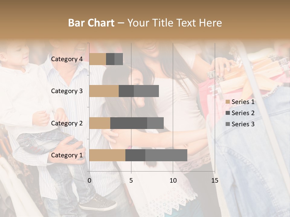 Smile Female Buyers PowerPoint Template
