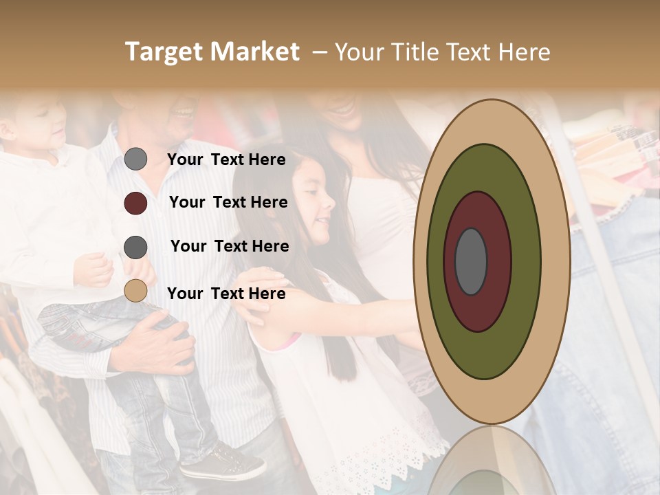 Smile Female Buyers PowerPoint Template