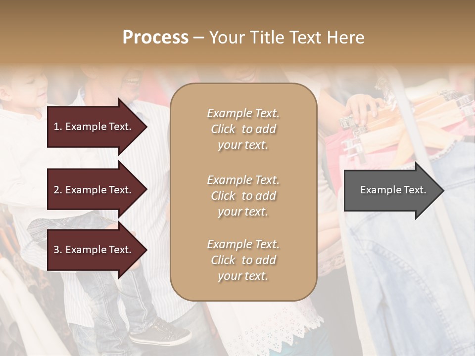 Smile Female Buyers PowerPoint Template