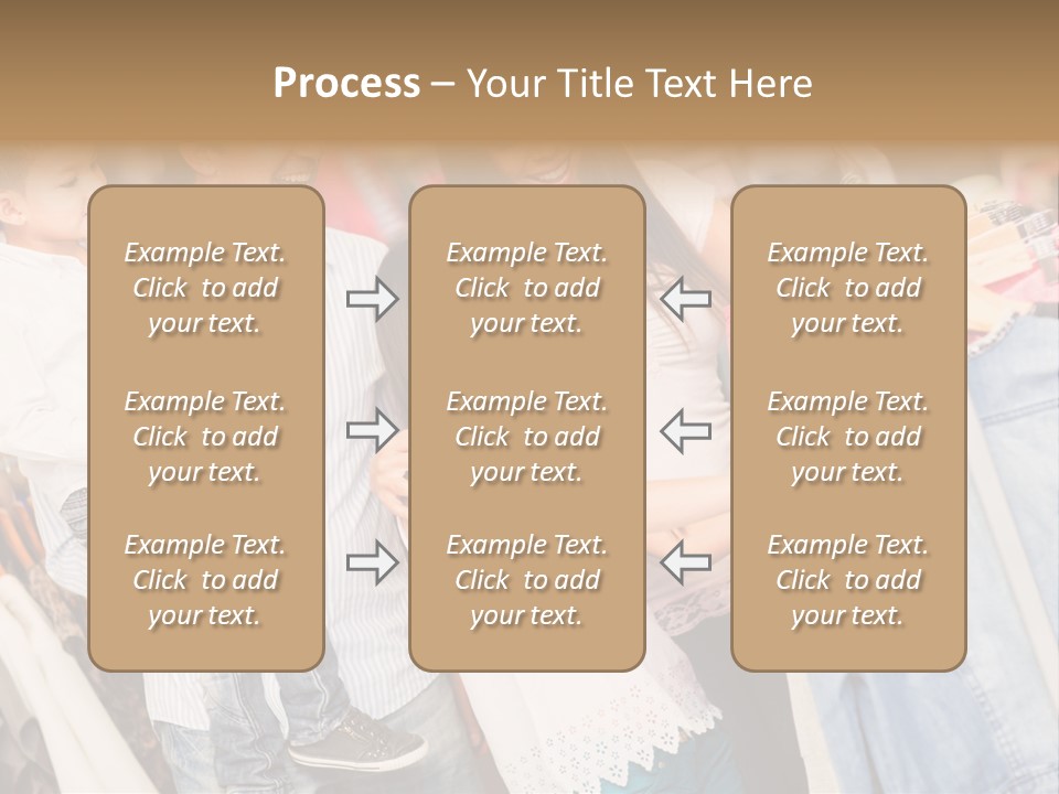 Smile Female Buyers PowerPoint Template