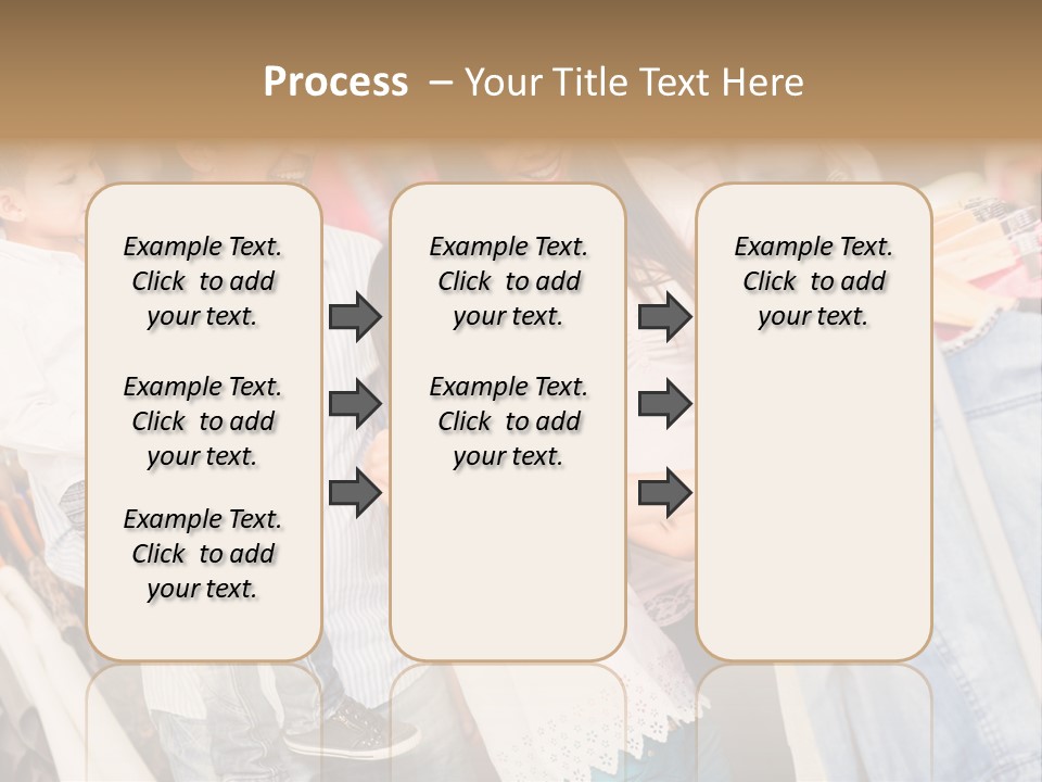 Smile Female Buyers PowerPoint Template
