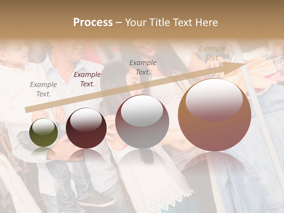 Smile Female Buyers PowerPoint Template