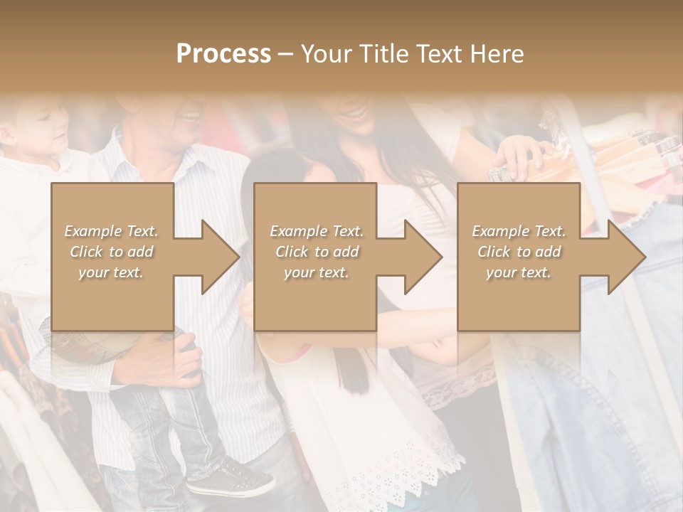 Smile Female Buyers PowerPoint Template