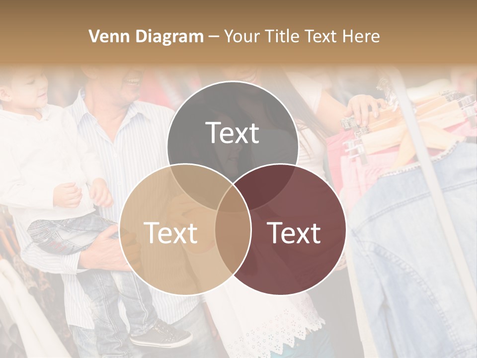 Smile Female Buyers PowerPoint Template