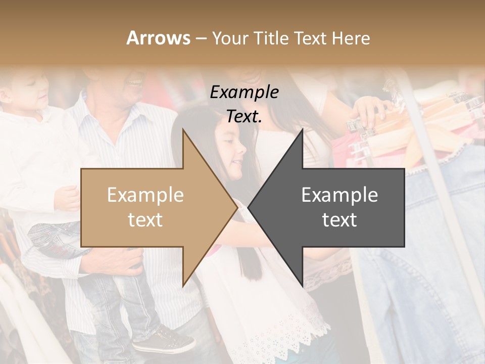 Smile Female Buyers PowerPoint Template