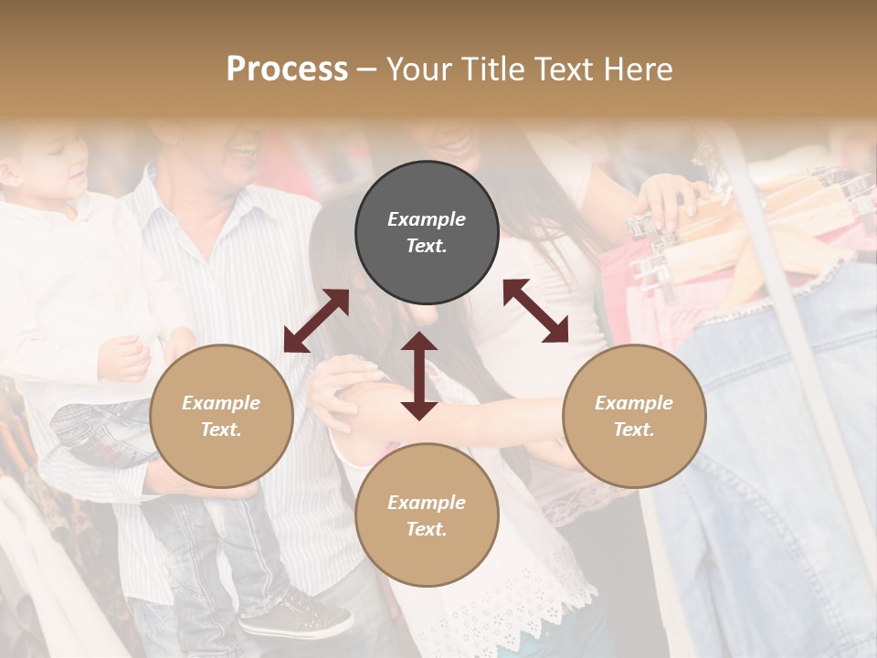Smile Female Buyers PowerPoint Template
