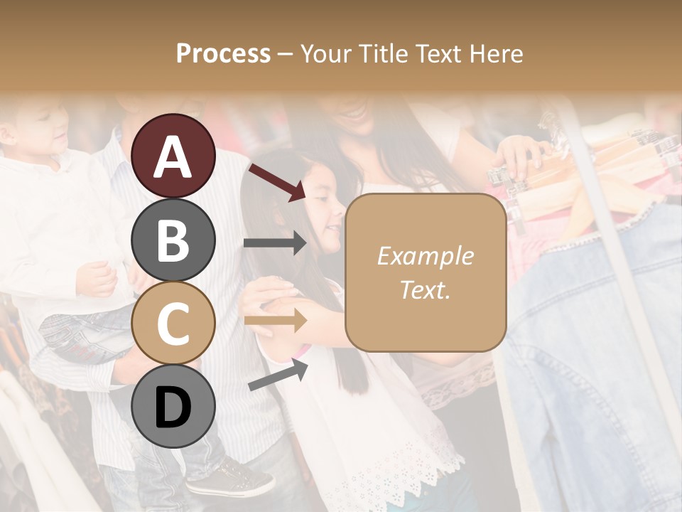Smile Female Buyers PowerPoint Template