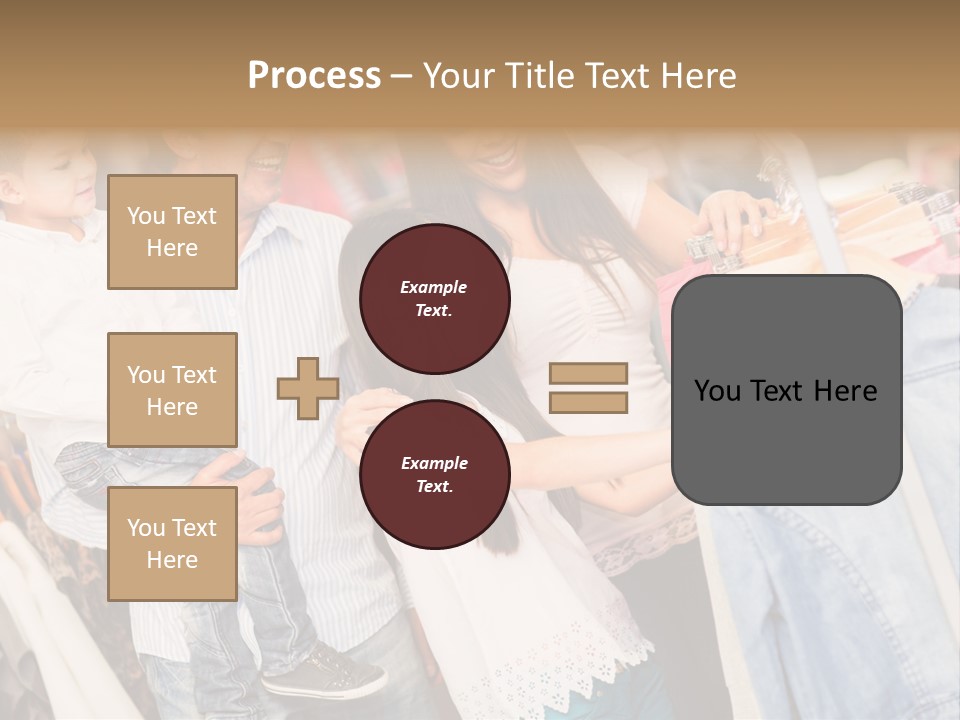 Smile Female Buyers PowerPoint Template